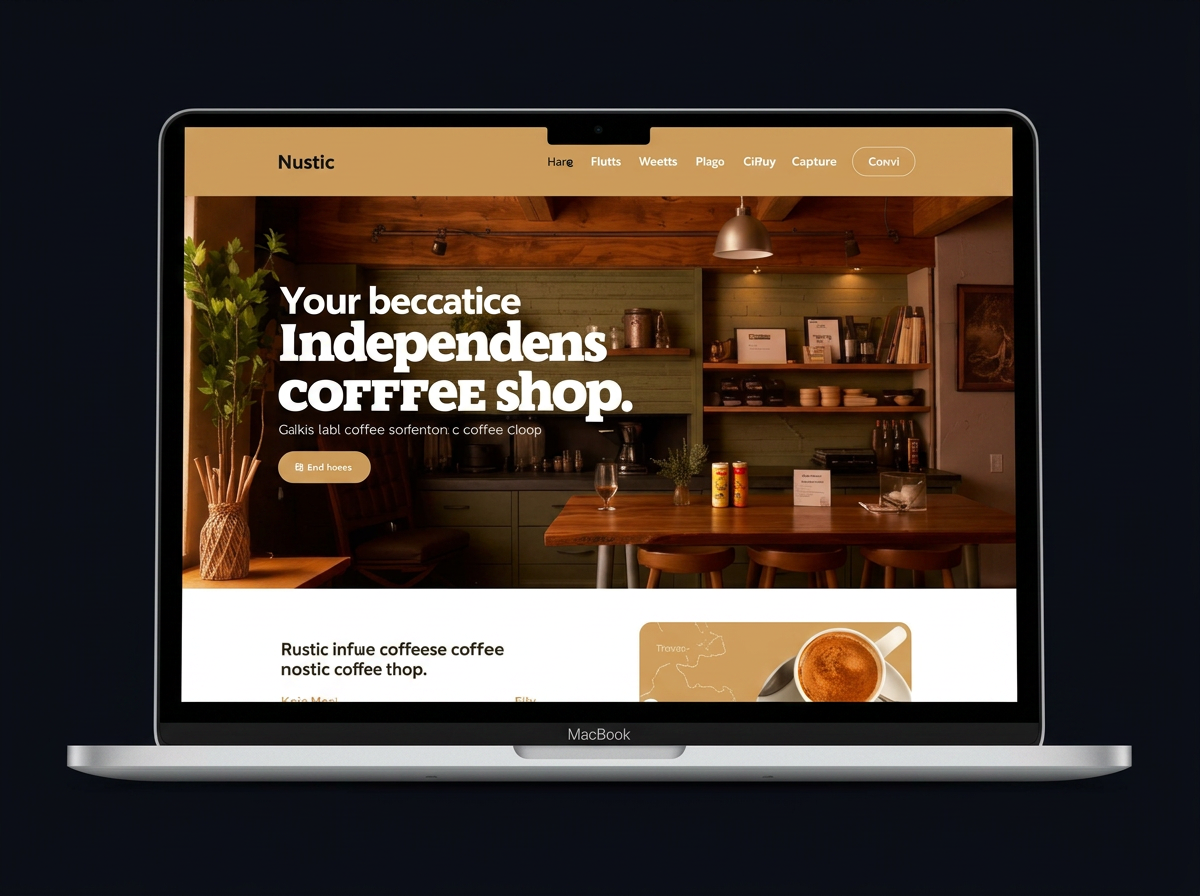 Grind & Co website design